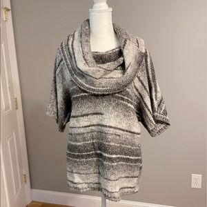 The Limited Cowl Neck short sleeve sweater